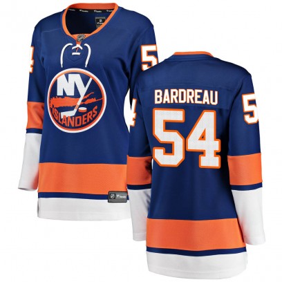 Women's Breakaway New York Islanders Cole Bardreau Fanatics Branded Home Jersey - Blue