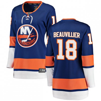 Women's Breakaway New York Islanders Anthony Beauvillier Fanatics Branded Home Jersey - Blue