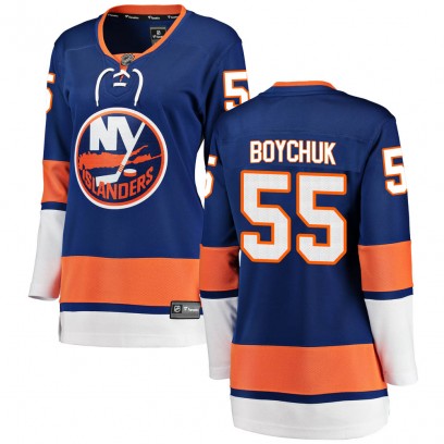Women's Breakaway New York Islanders Johnny Boychuk Fanatics Branded Home Jersey - Blue