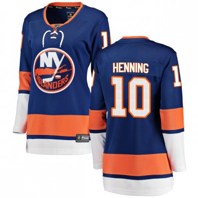 Women's Breakaway New York Islanders Lorne Henning Fanatics Branded Home Jersey - Blue