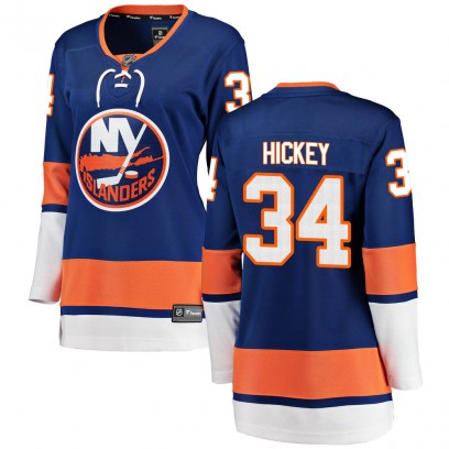 Women's Breakaway New York Islanders Thomas Hickey Fanatics Branded Home Jersey - Blue