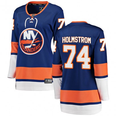 Women's Breakaway New York Islanders Simon Holmstrom Fanatics Branded Home Jersey - Blue