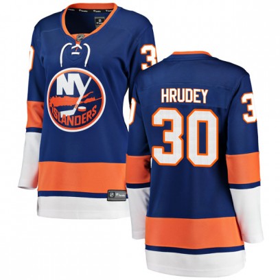 Women's Breakaway New York Islanders Kelly Hrudey Fanatics Branded Home Jersey - Blue