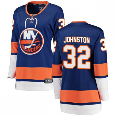 Women's Breakaway New York Islanders Ross Johnston Fanatics Branded Home Jersey - Blue