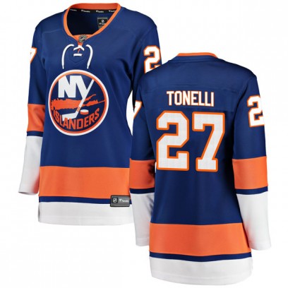 Women's Breakaway New York Islanders John Tonelli Fanatics Branded Home Jersey - Blue