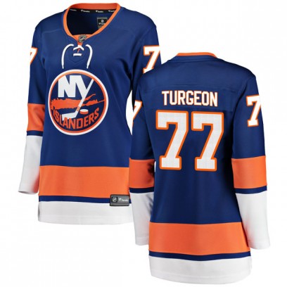 Women's Breakaway New York Islanders Pierre Turgeon Fanatics Branded Home Jersey - Blue