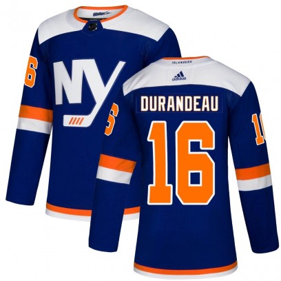 Men's Authentic New York Islanders Arnaud Durandeau Adidas Alternate Jersey - Blue
