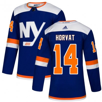 Men's Authentic New York Islanders Bo Horvat Adidas Alternate Jersey - Blue