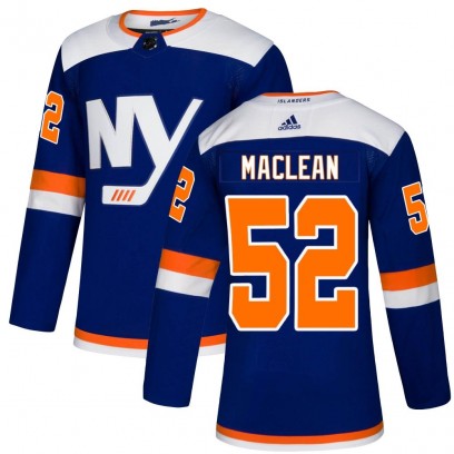 Men's Authentic New York Islanders Kyle Maclean Adidas Alternate Jersey - Blue