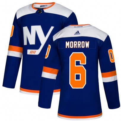 Men's Authentic New York Islanders Ken Morrow Adidas Alternate Jersey - Blue