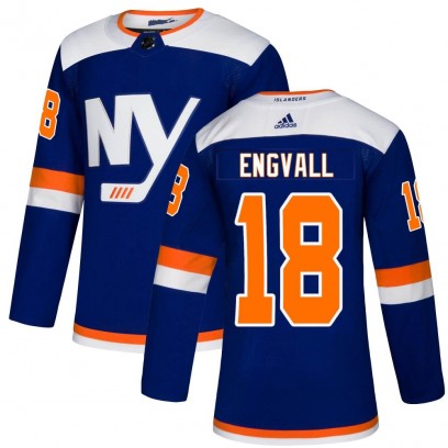 Youth Authentic New York Islanders Pierre Engvall Adidas Alternate Jersey - Blue
