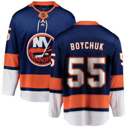 Men's Breakaway New York Islanders Johnny Boychuk Fanatics Branded Home Jersey - Blue