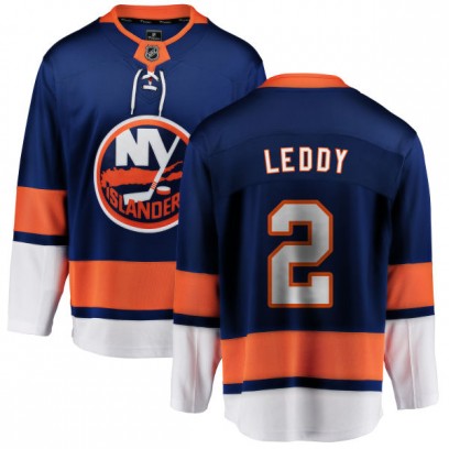 Men's Breakaway New York Islanders Nick Leddy Fanatics Branded Home Jersey - Blue