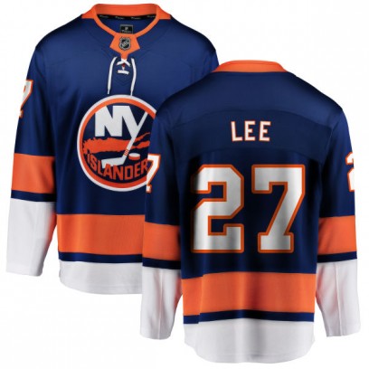 Youth Breakaway New York Islanders Anders Lee Fanatics Branded Home Jersey - Blue