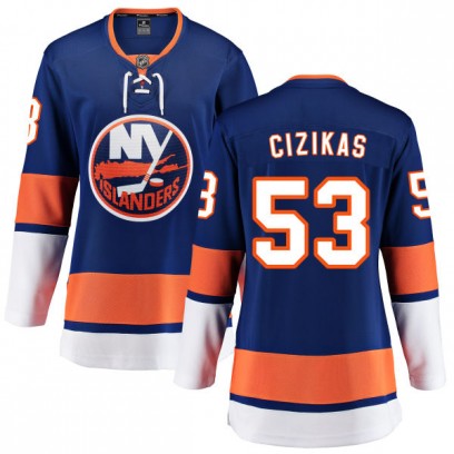 Women's Breakaway New York Islanders Casey Cizikas Fanatics Branded Home Jersey - Blue