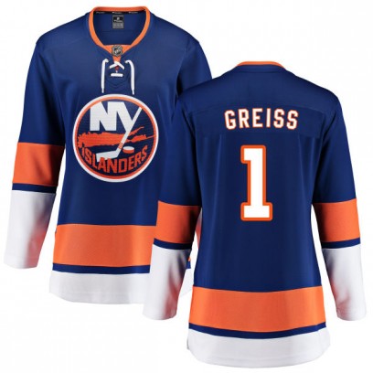 Women's Breakaway New York Islanders Thomas Greiss Fanatics Branded Home Jersey - Blue