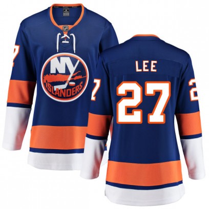 Women's Breakaway New York Islanders Anders Lee Fanatics Branded Home Jersey - Blue