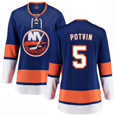 Women's Breakaway New York Islanders Denis Potvin Fanatics Branded Home Jersey - Blue