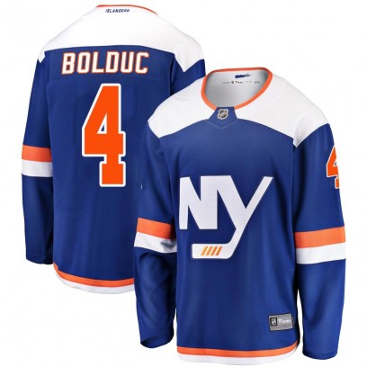 Youth Breakaway New York Islanders Samuel Bolduc Fanatics Branded Alternate Jersey - Blue
