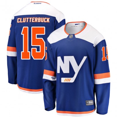 Youth Breakaway New York Islanders Cal Clutterbuck Fanatics Branded Alternate Jersey - Blue