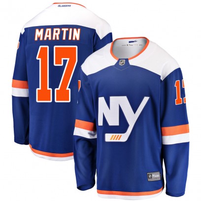 Youth Breakaway New York Islanders Matt Martin Fanatics Branded Alternate Jersey - Blue