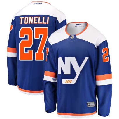 Youth Breakaway New York Islanders John Tonelli Fanatics Branded Alternate Jersey - Blue