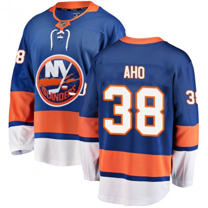 Youth Breakaway New York Islanders Sebastian Aho Fanatics Branded ized Home Jersey - Blue
