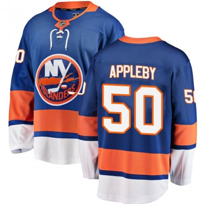 Youth Breakaway New York Islanders Kenneth Appleby Fanatics Branded Home Jersey - Blue