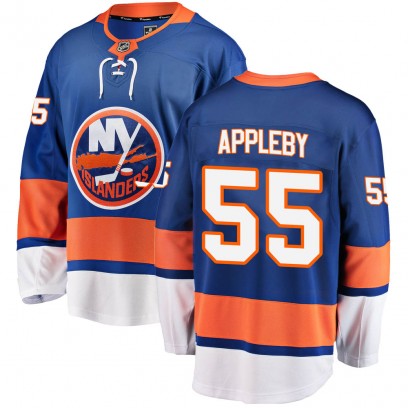 Youth Breakaway New York Islanders Kenneth Appleby Fanatics Branded Home Jersey - Blue