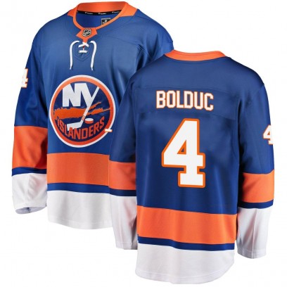 Youth Breakaway New York Islanders Samuel Bolduc Fanatics Branded Home Jersey - Blue