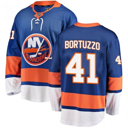 Youth Breakaway New York Islanders Robert Bortuzzo Fanatics Branded Home Jersey - Blue