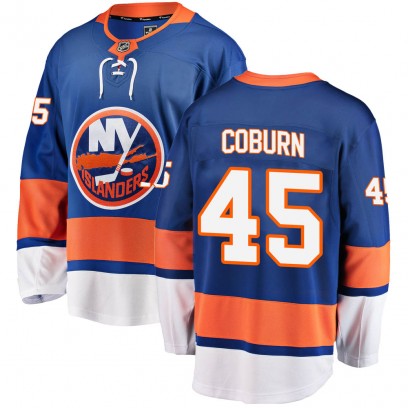 Youth Breakaway New York Islanders Braydon Coburn Fanatics Branded Home Jersey - Blue