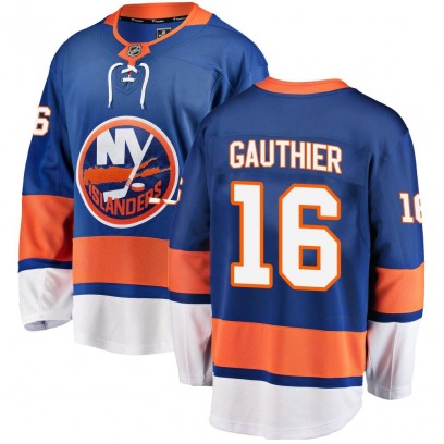 Youth Breakaway New York Islanders Julien Gauthier Fanatics Branded Home Jersey - Blue