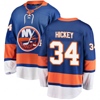 Youth Breakaway New York Islanders Thomas Hickey Fanatics Branded Home Jersey - Blue