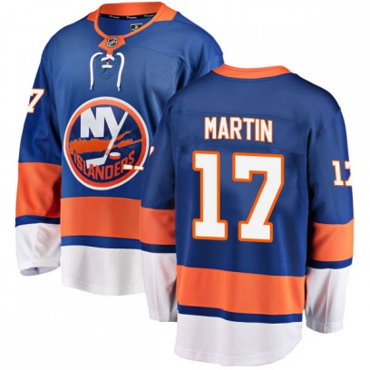 Youth Breakaway New York Islanders Matt Martin Fanatics Branded Home Jersey - Blue