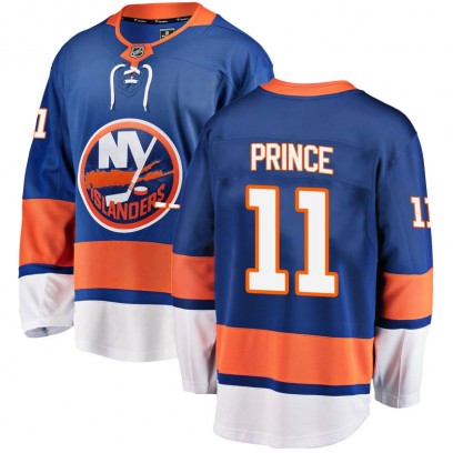 Youth Breakaway New York Islanders Shane Prince Fanatics Branded Home Jersey - Blue