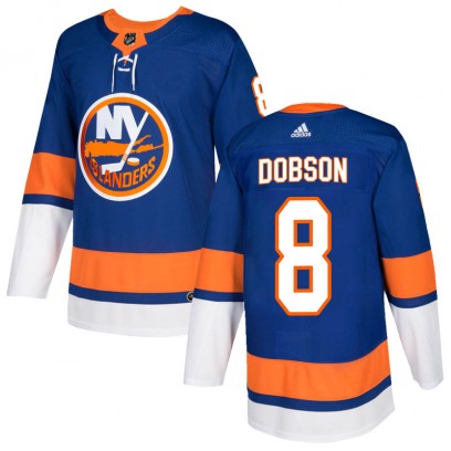 Men's Authentic New York Islanders Noah Dobson Adidas Home Jersey - Royal