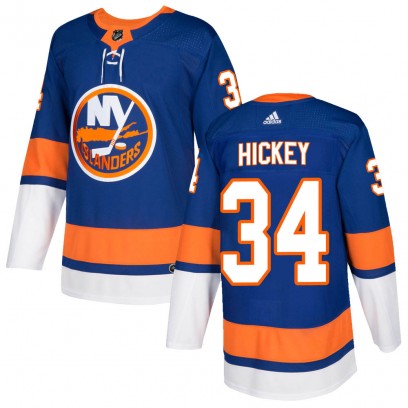 Men's Authentic New York Islanders Thomas Hickey Adidas Home Jersey - Royal
