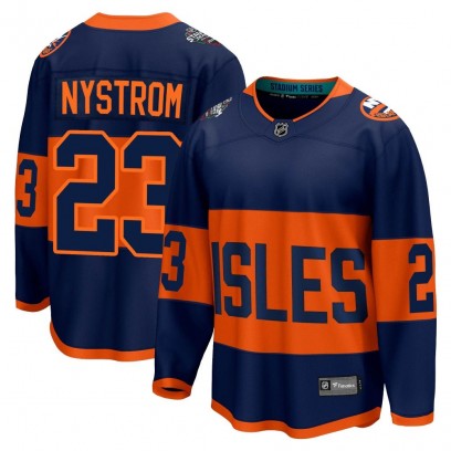 Men's Breakaway New York Islanders Bob Nystrom Fanatics Branded 2024 Stadium Series Jersey - Navy