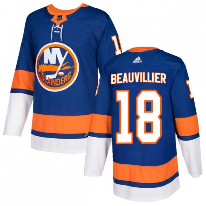Youth Authentic New York Islanders Anthony Beauvillier Adidas Home Jersey - Royal