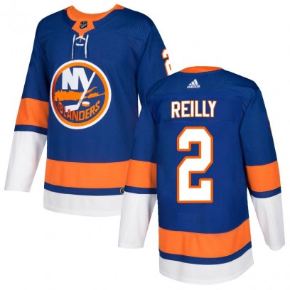 Youth Authentic New York Islanders Mike Reilly Adidas Home Jersey - Royal