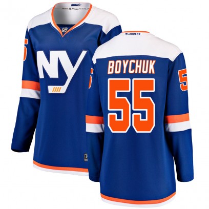 Women's Breakaway New York Islanders Johnny Boychuk Fanatics Branded Alternate Jersey - Blue