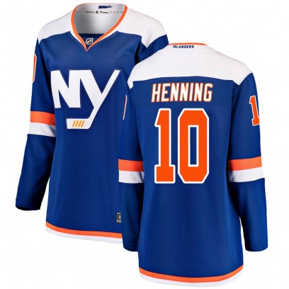 Women's Breakaway New York Islanders Lorne Henning Fanatics Branded Alternate Jersey - Blue