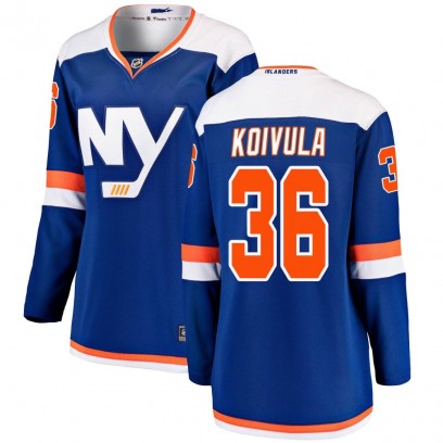 Women's Breakaway New York Islanders Otto Koivula Fanatics Branded Alternate Jersey - Blue