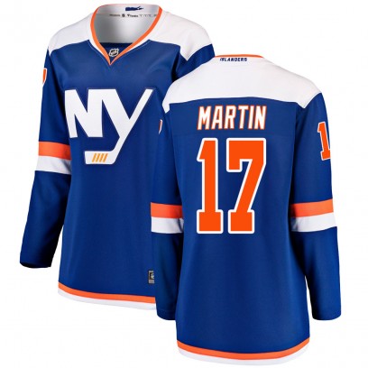 Women's Breakaway New York Islanders Matt Martin Fanatics Branded Alternate Jersey - Blue