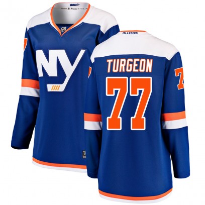Women's Breakaway New York Islanders Pierre Turgeon Fanatics Branded Alternate Jersey - Blue