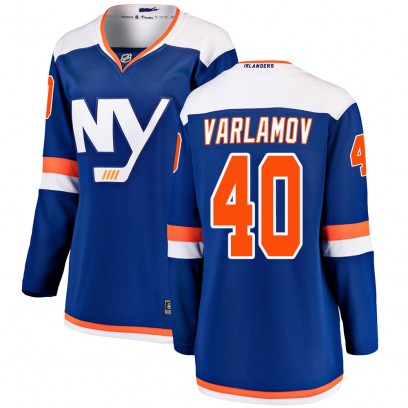Women's Breakaway New York Islanders Semyon Varlamov Fanatics Branded Alternate Jersey - Blue