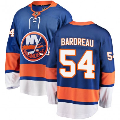 Men's Breakaway New York Islanders Cole Bardreau Fanatics Branded Home Jersey - Blue