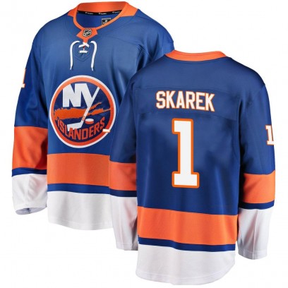 Men's Breakaway New York Islanders Jakub Skarek Fanatics Branded Home Jersey - Blue