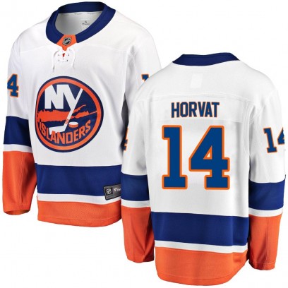 Men's Breakaway New York Islanders Bo Horvat Fanatics Branded Away Jersey - White